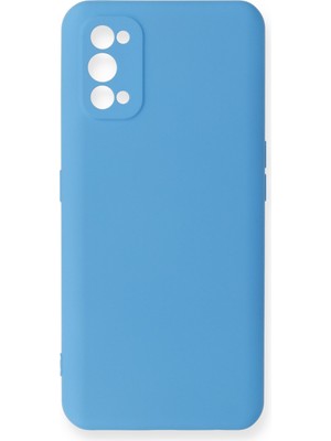 Bilişim Akademi  Realme 7 Pro Kılıf Silikon Kılıf Yumuşak Kılıf Içi Kadife Lansman - Mavi