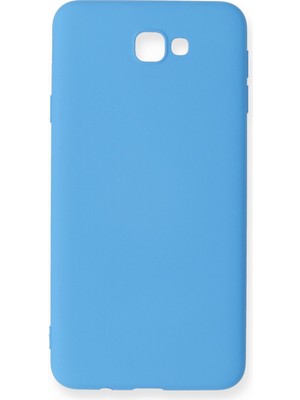 Bilişim Akademi  Samsung Galaxy J7 Prime Kılıf Silikon Kılıf Yumuşak Kılıf Içi Kadife Lansman - Mavi