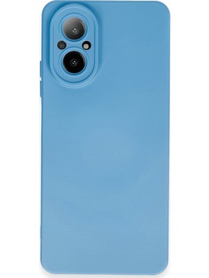 Bilişim Akademi  Realme 12 Lite Kılıf Silikon Kılıf Yumuşak Kılıf Içi Kadife Lansman - Mavi