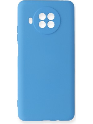 Bilişim Akademi  Xiaomi Redmi Note 9 Pro 5g Kılıf Silikon Kılıf Yumuşak Kılıf Içi Kadife Lansman - Mavi