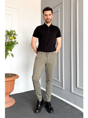 Erkek Pike Slimfit Pantolon