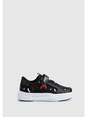 Siyah Erkek Çocuk Ayakkabı