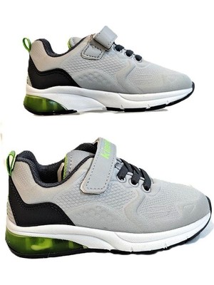 Kinetix Vanya Gri Cırtlrı Erkek Çocuk Spor Ayakkabı