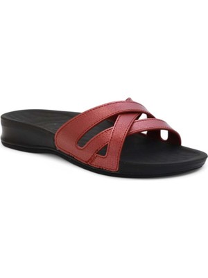 Ceyo Konfores 1164-9942-1 Tam Anatomik Terlik - NKT01164-BORDO-39