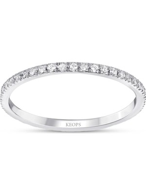 Keops Pırlanta 0.22 Karat Pırlanta Tamtur Yüzük