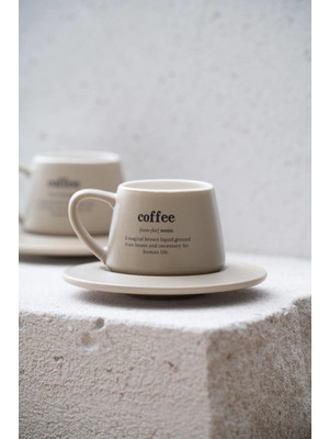 Acar Blush 2 Kişilik Kahve Fincan Takımı - 90 ml