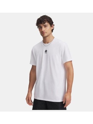 Under Armour Curry Hvyweight Logo Tee Erkek Tişört 1387107