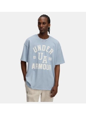 Under Armour Ua M Hw Varsıty Os Ss Erkek Tişört 1390179