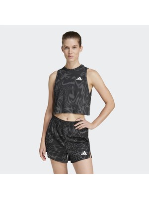 adidas Kadın  Siyah  ATLET WE MIN AOP TANK JE6153