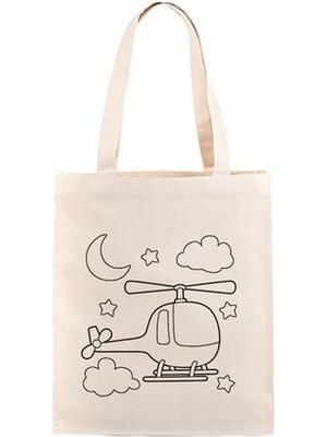 Boyama Bez Çanta Helikopter