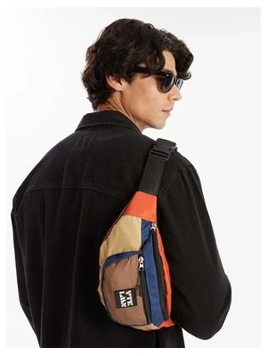 Lcw Accessorıes Yazı Baskılı Erkek Göğüs Çantası