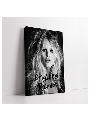 Ünlü Oyuncu Brigitte Bardot Kanvas Tablo