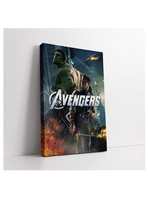 The Avengers Süper Kahramanlar Kanvas Tablo