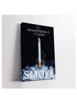 Sigaranın Zararları Kanvas Tablo