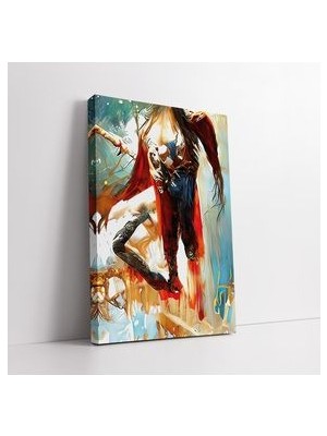 Soyut Sürreal Kanvas Tablo