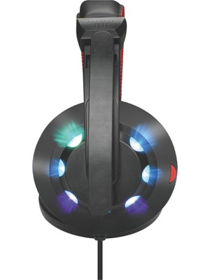 Valor Rogue 40MM Surround Sürücülü Ergonomik Kulaküstü Gaming Oyuncu Kulaklığı - Siyah