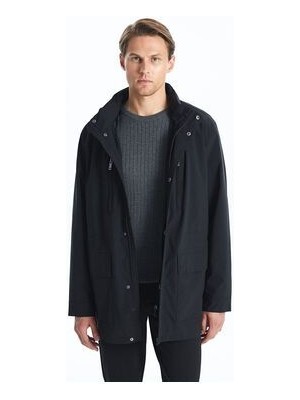 Southblue Standart Kalıp Kapüşonlu Erkek Mont