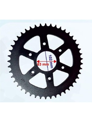 Motospartan BAJAJ DOMINAR400 45T ARKA DİŞLİ KTM DUKE 390