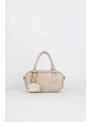 Rugan Deri Fermuar Kapama El Kol ve Omuz Çantası