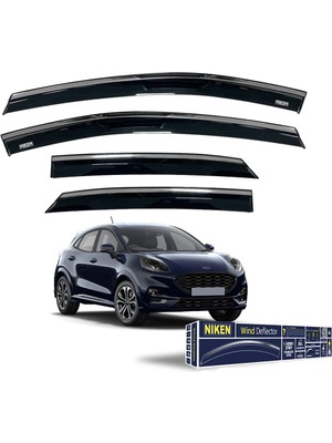 Ford Puma Kromlu Cam Rüzgarlığı 2019 Model ve Sonrası