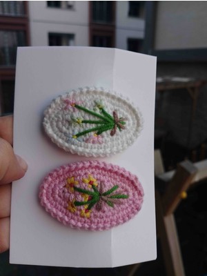 Jolly Accesory Toka Anne ve Çocuk Örgü Çıt Toka Seti