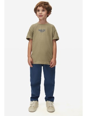 NK Erkek Çocuk Inside Tshirt 4-8 Yaş Haki