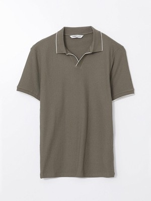 Polo Yaka Kısa Kollu Erkek Tişört