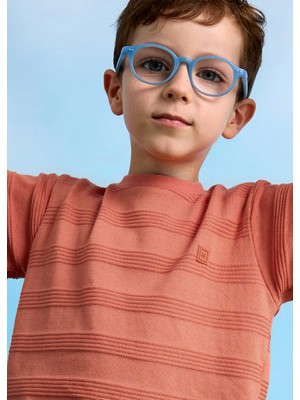 Mayoral Erkek Çocuk Düz Tshirt 4-10 Yaş Turuncu