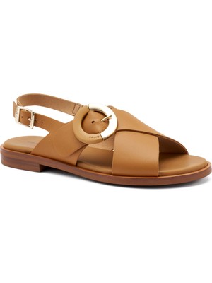 Kadın Sandalet 85P6 Frau London-S Cuoio