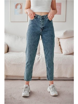 Penolope Kadın Kar Yıkama Mom 483