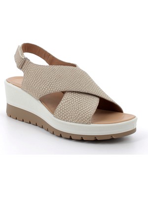 Kadın Sandalet 7664722 Igı&co Dcl 76647 Nab.st.mambo La Champagne