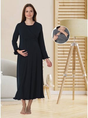 Effortt Lohusa Gecelik Lacivert - 4043