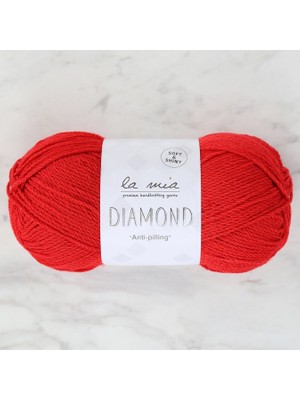 La Mia Diamond Kırmızı El Örgü Ipi - L004 - 33723
