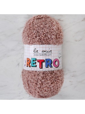 La Mia Retro Açık Gül Kurusu El Örgü Ipi - LM4101