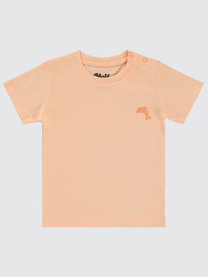 Civil Baby Erkek Bebek Tişört 6-18 Ay Somon