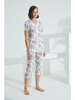 Evia Angelique Bambu Uzun Kol Kadın Pijama Takımı 22255