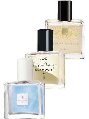Avon İncandessence Perceive ve Far Away Glamour Kadın Parfüm Paketi
