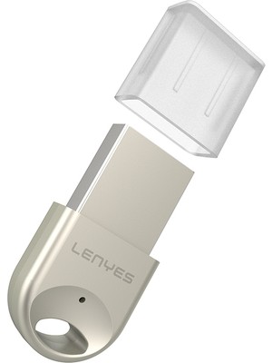 Lenyes LR202 USB Bluetooth 5.1 Wireless Transmitter Adaptör Gümüş