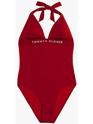 Tommy Hilfiger Halter One Pıece (Ext Sızes)