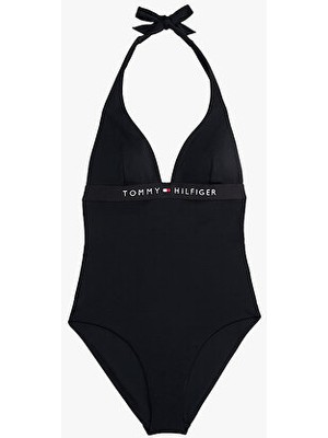 Tommy Hilfiger Halter One Pıece (Ext Sızes)