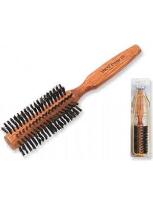 Vepa Prestige Saç Fırçası 255 - Ahşap, Isıya Dayanıklı, Rahat Açma, Lux Seri, Profeyonel Kullanım