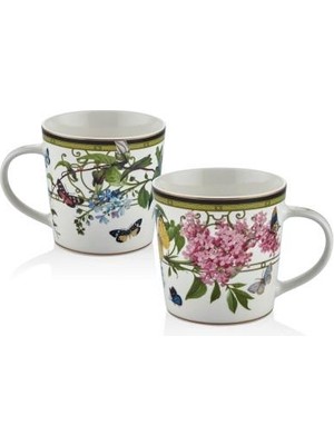 Lamedore Muse Garden 2'li Kupa Seti 9,5x9,6 cm 1BSF-1242IG
