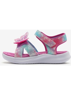 Skechers Jumpsters 303109L Pembe Işıklı Sandalet Kız Çocuk Hafif Yapı ve Yastıklı İç Taban