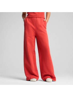 Puma Kadın Kırmızı Puma Premıum Ess Sweatpants Kırmızı Kadın Eşofman Altı