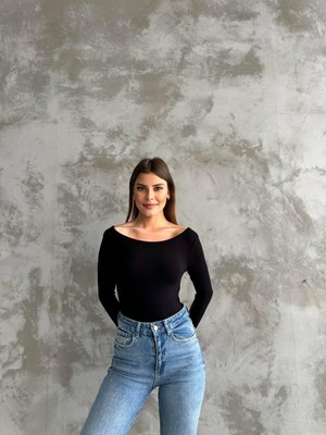 peri tower Premıum Kalite Oysh Kumaş Kayık Yaka Body