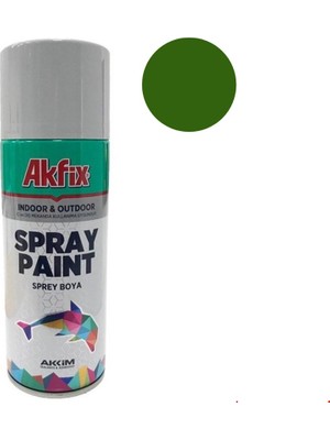 Emirhan Nalbur Akfix  Sprey Boya 400 ml Parlak Yeşil