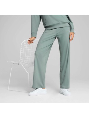 Puma Kadın Yeşil Puma Ess Elevated Pant Yeşil Kadın Eşofman Altı
