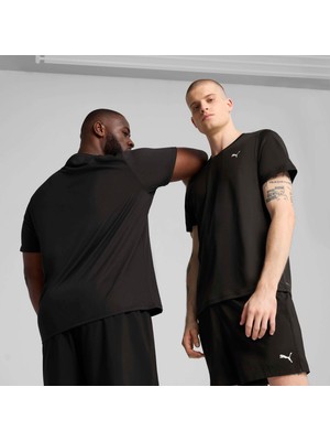 Puma Erkek  Puma M Tad Ess Solıd Cat Tee Lc Siyah Erkek T-Shirt