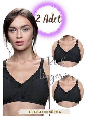 Red İç Giyim 2 Adet Penye Minimizer Toparlayıcı Sütyen