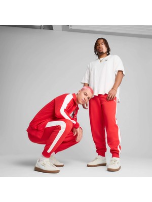 Puma Erkek  Puma T7 Always On Track Pants Kırmızı Erkek Eşofman Altı